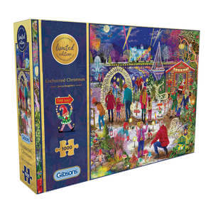 Gibsons Enchanted Christmas 1000 Pieces Puzzle